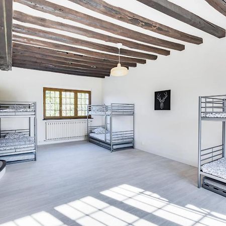 Crazy Villa Etisseaux 45 - Heated Pool - Volley Court - 1H30 Paris - 45P Saint-Maurice-sur-Aveyron Eksteriør billede